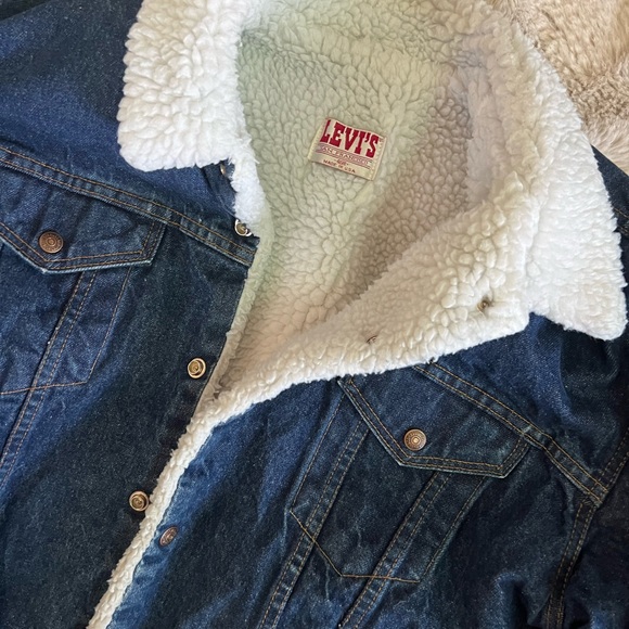 Levis Vintage Sherpa Jacket - Picture 2 of 4